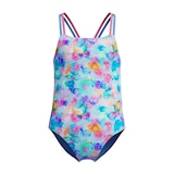 SPEEDO Kids' Print Strappy One Piece Swimsuit Front_Flat