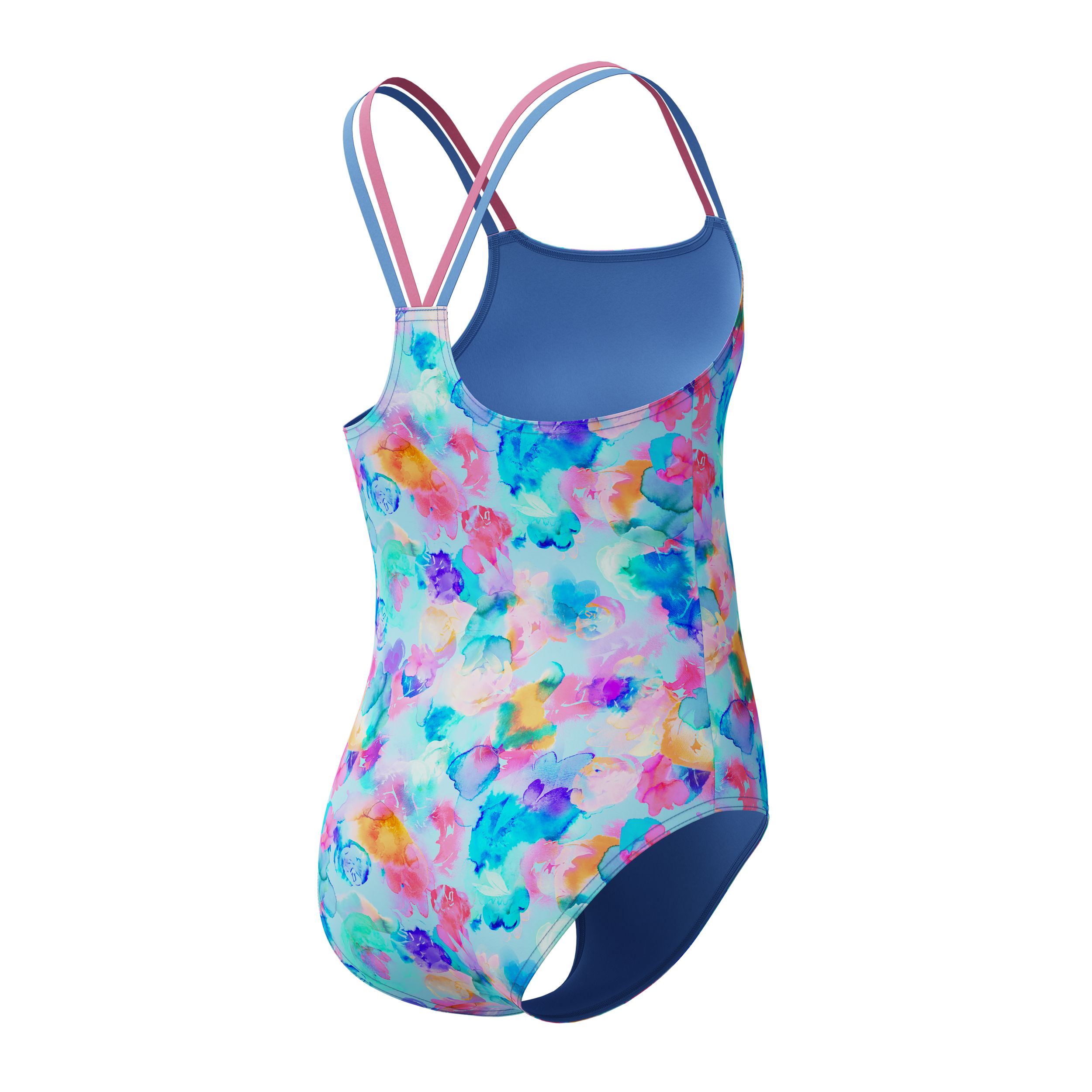 SPEEDO Kids' Print Strappy One Piece Swimsuit