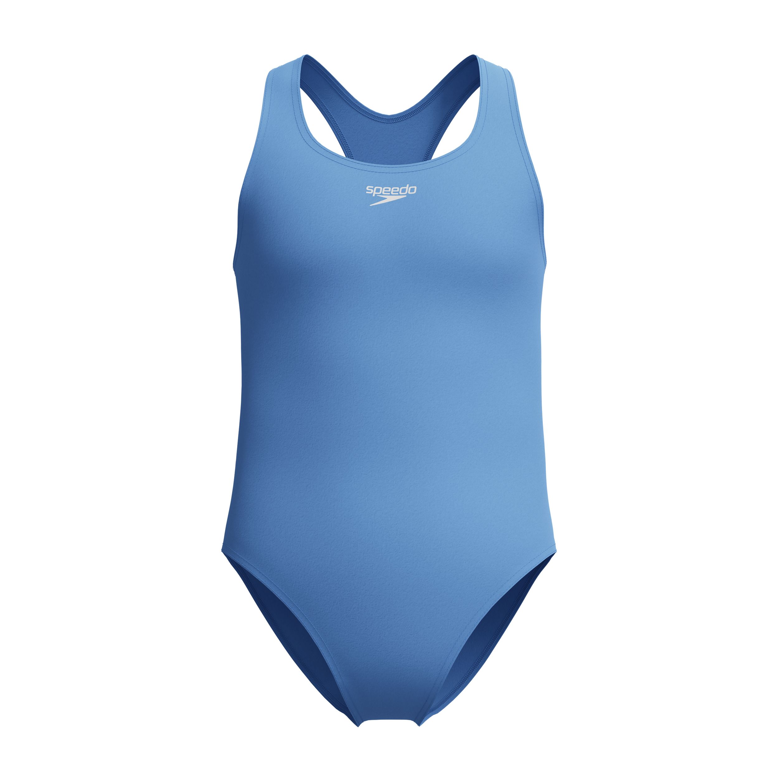 SPEEDO Kids' Solid Racerback One Piece Swimsuit