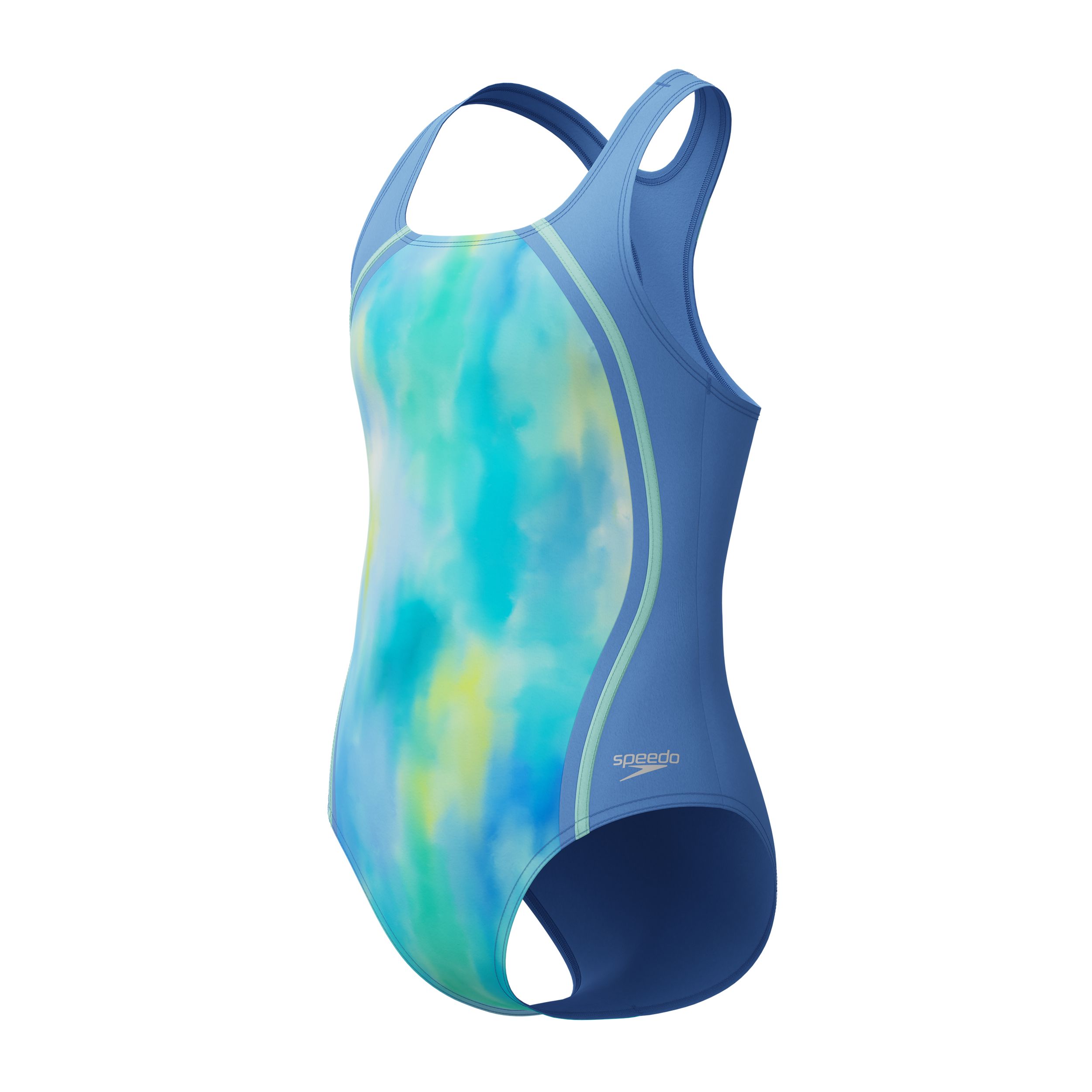 Speedo Girls' Sport Splice One Piece Swimsuit