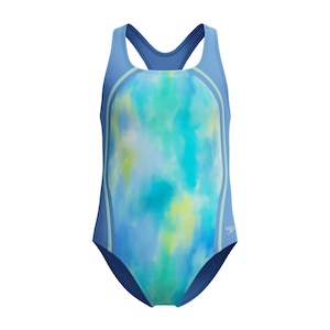 Speedo Girls' Sport Splice One Piece Swimsuit
