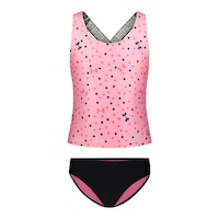 Under Armour Girls' 2-4 Dots Two Piece Bikini Front_Flat