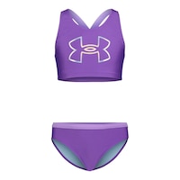 Under Armour Toddler Girls' 4-6X Racer Bikini Front_Flat