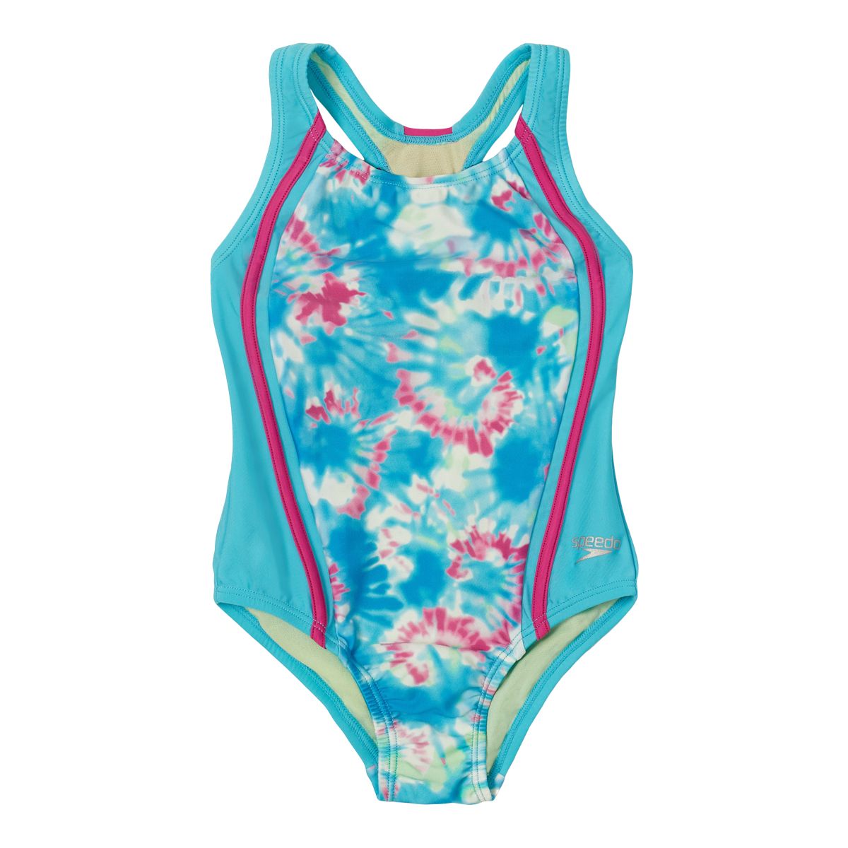 Printed 1 Piece Swimsuit (Toddler + Little Girl)