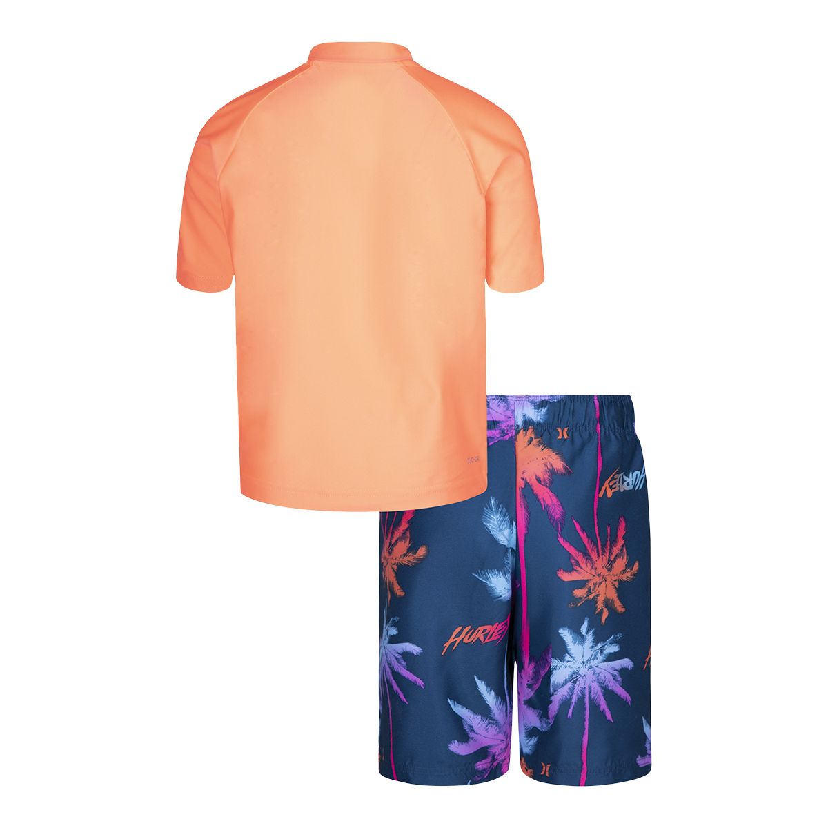 Hurley Toddler Boys' 4-7 Palm Gradient RG Short Set