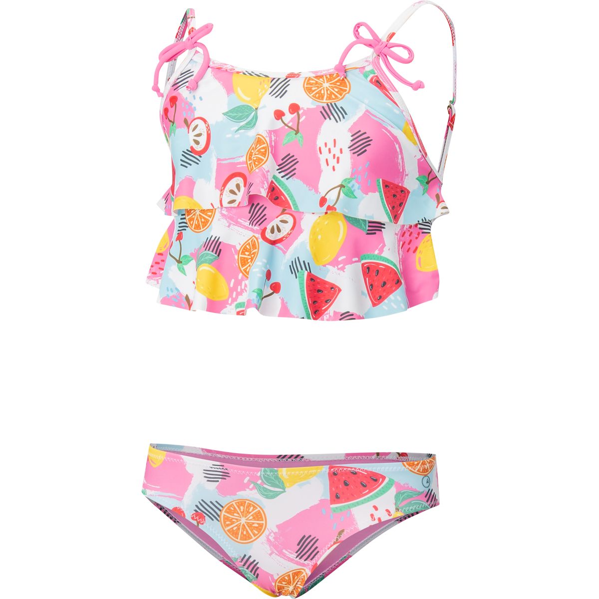 Ripzone Toddler Girls' SL 2-6X Ruffle Tiered Bikini
