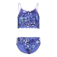 Under Armour Toddler Girls' 4-6X Animal Tropic Midkini 2 Piece Swimwear Front_Flat