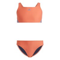 adidas Toddler Girls' 3 Stripe Bikini Front_Flat