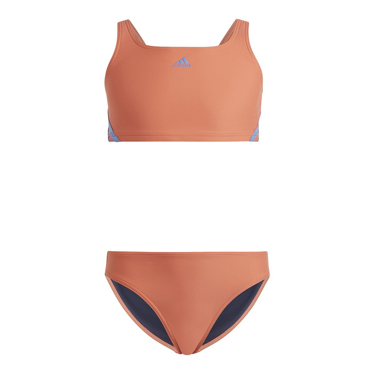 adidas Toddler Girls' 3 Stripe Bikini