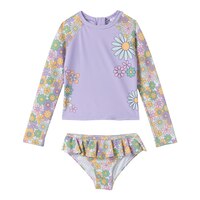 Mandarine Toddler Girls' 2-7 Summer Treats Rashguard Set Front_Flat