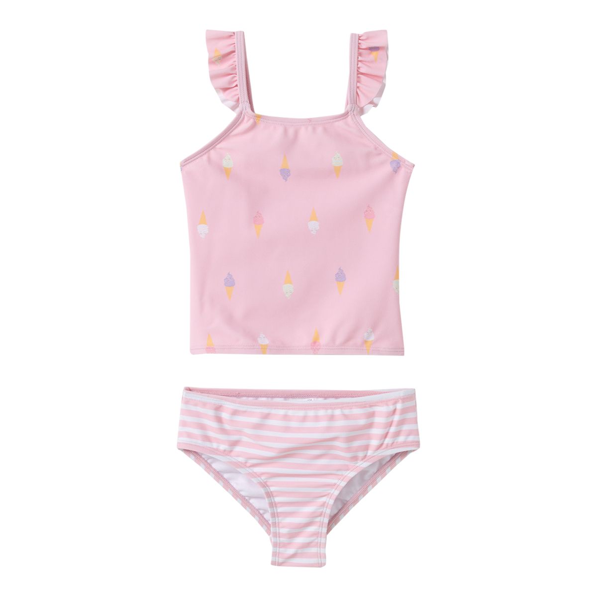 Mandarine Toddler Girls' Summer Treats Tankini Set