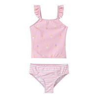 Mandarine Toddler Girls' Summer Treats Tankini Set Front_Flat