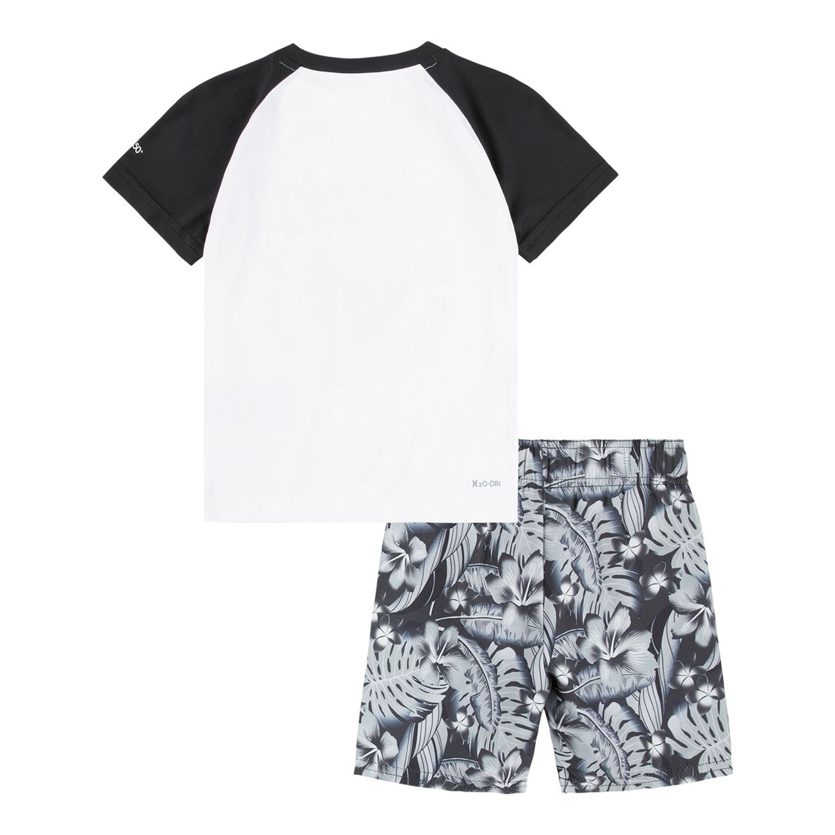 Hurley Kids' UPF 50+ T Shirt and Swim Trunk Set