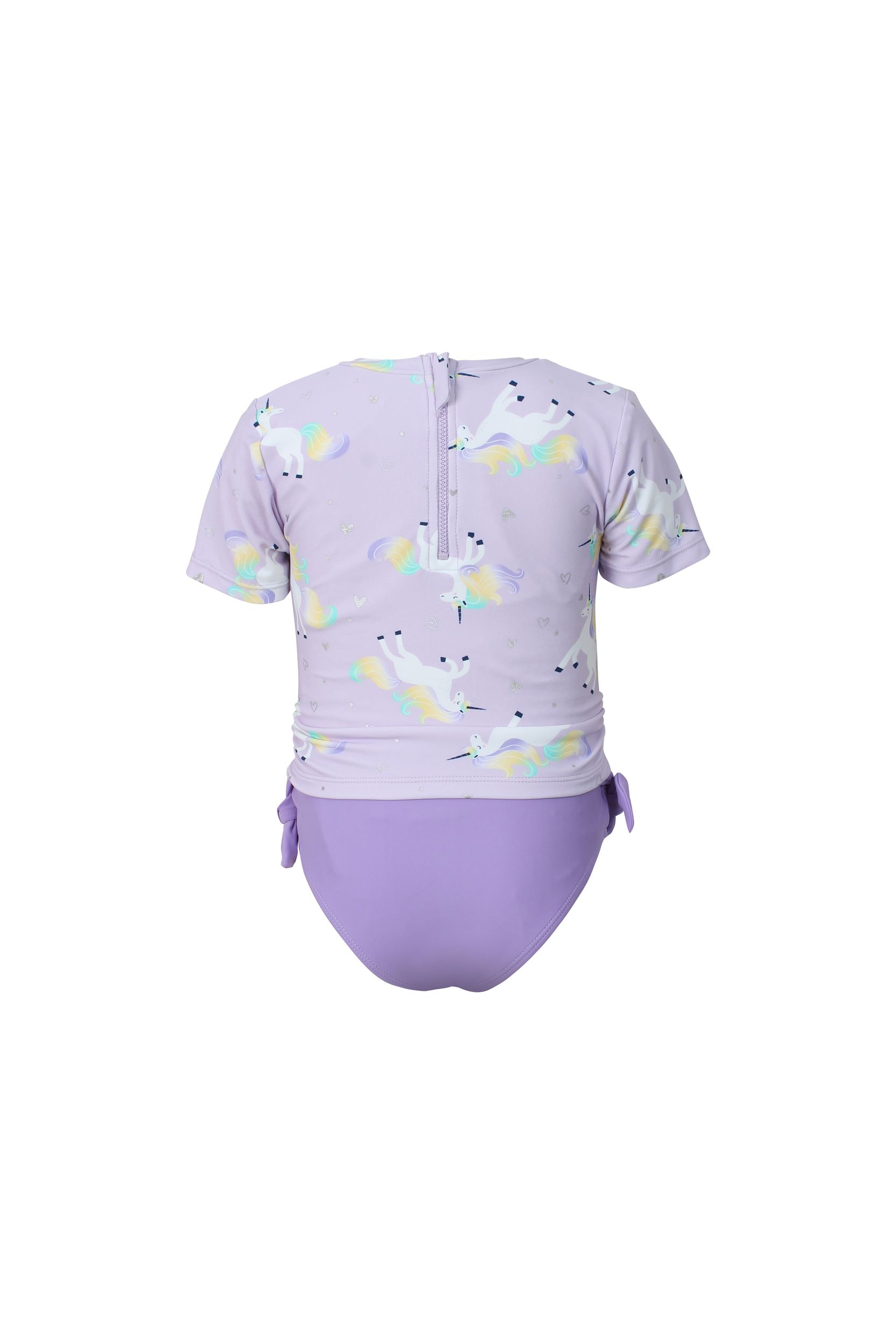 Mandarine Toddler Kids' Two Piece Short Sleeve Rashguard Set