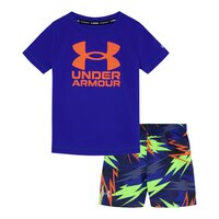 Under Armour Infant Boys' Rowdy Bolts Two Piece Swim Set Front_Flat