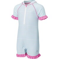 Ripzone Infant Girls' SL Rashguard One Piece Swimsuit Front_Angled_Left