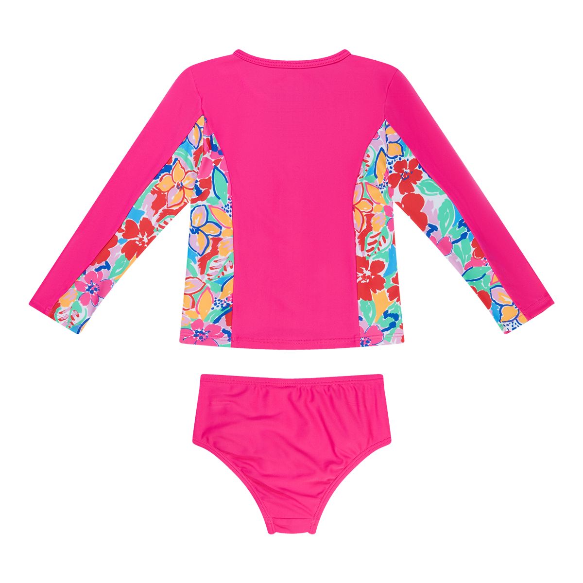 Speedo Infant Girls' 12M-3T Long Sleeve Rashguard Set