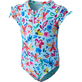 Ripzone Infant Kids' Floral One Piece Swimsuit Front_Angled_Left
