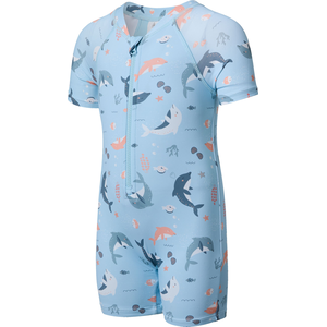 Ripzone Infant Kids' One Piece Short Sleeve Rashguard Swimwear UPF 50