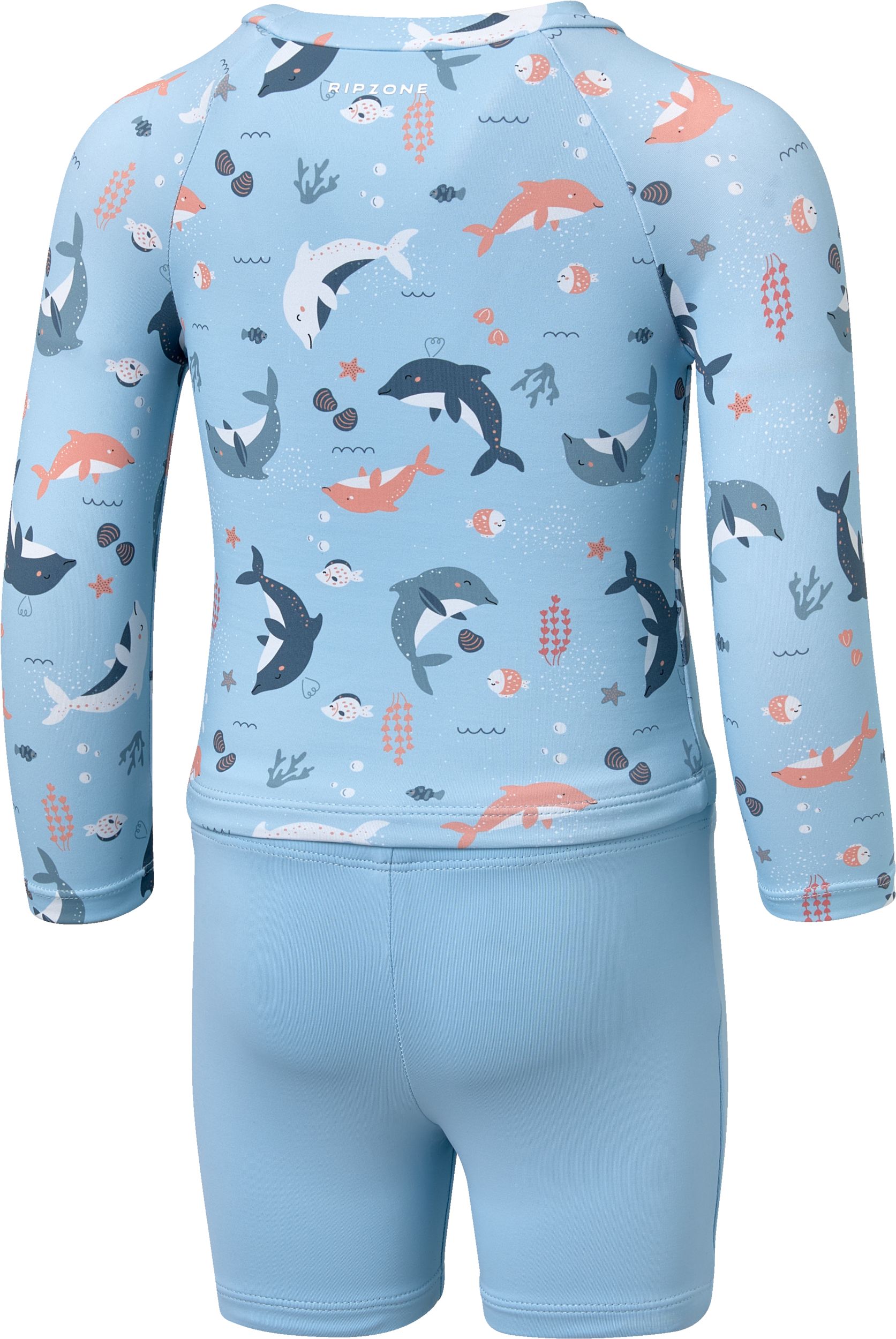 Ripzone Infant Kids' Two Piece Long Sleeve Rashguard Swim Set