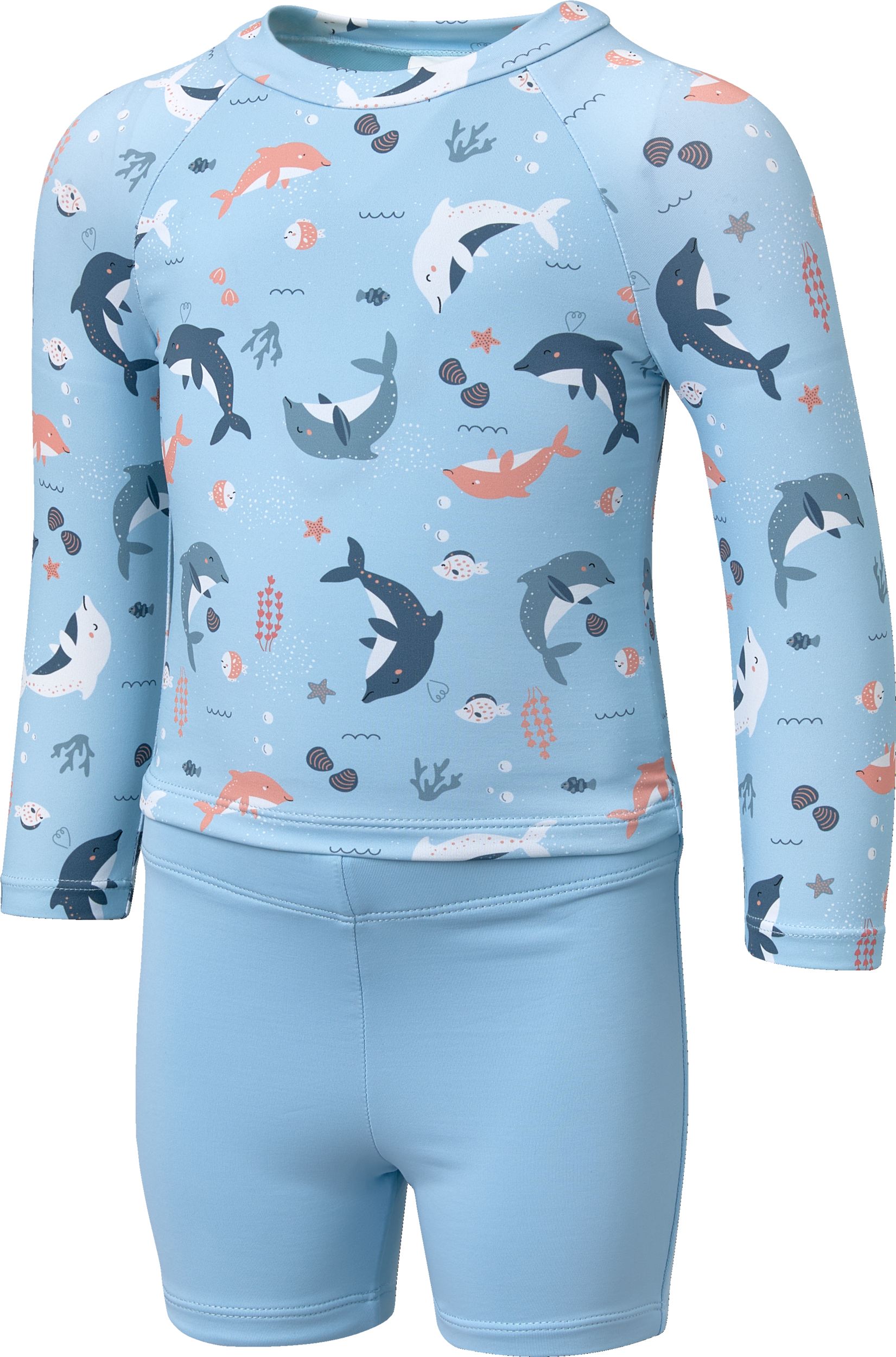 Ripzone Infant Kids' Two Piece Long Sleeve Rashguard Swim Set