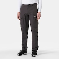 Helly Hansen Men's Softshell Quick Dry Cargo Pants Front_Angled_Left