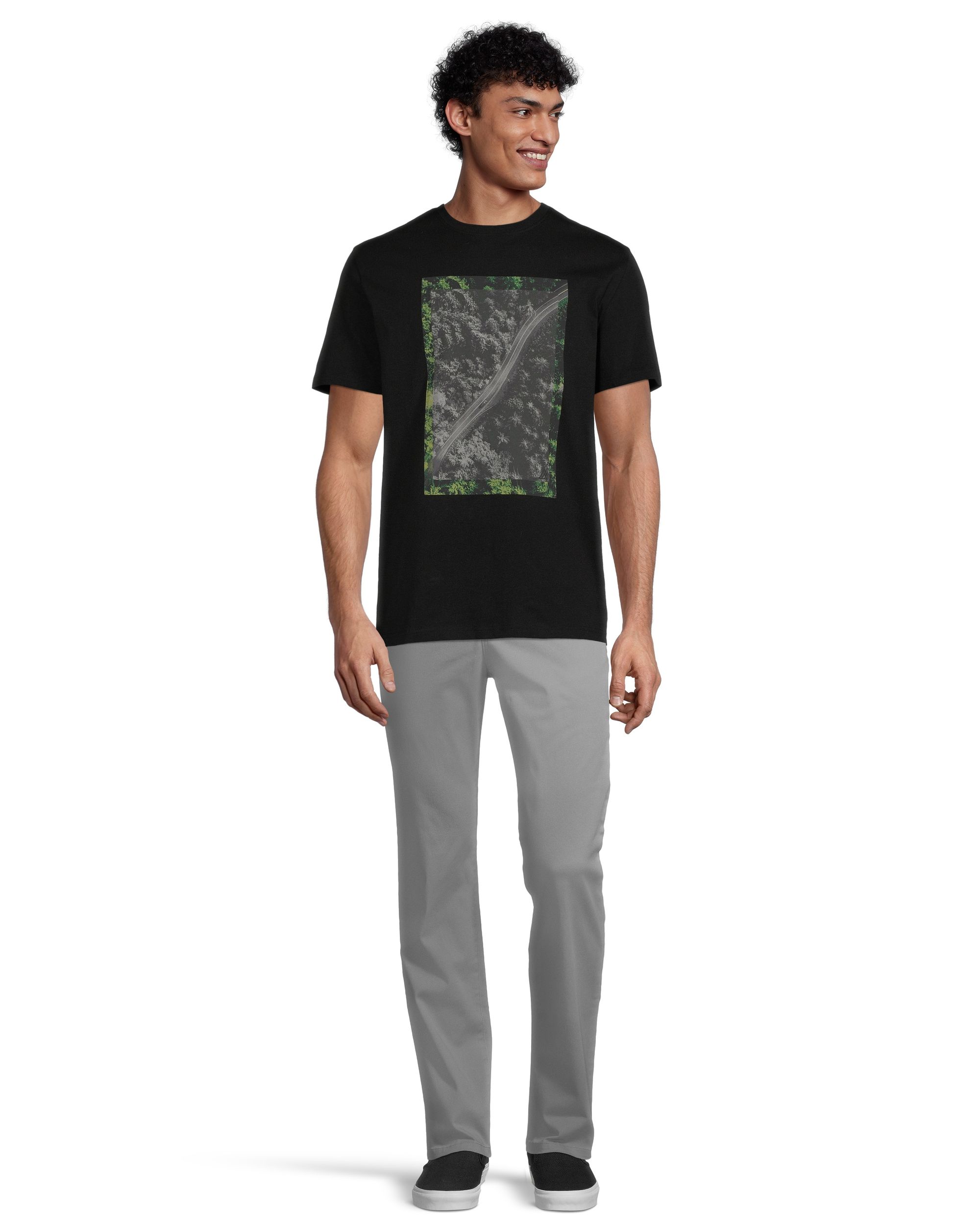 Ripzone Men's Giles Crew Neck Graphic T Shirt