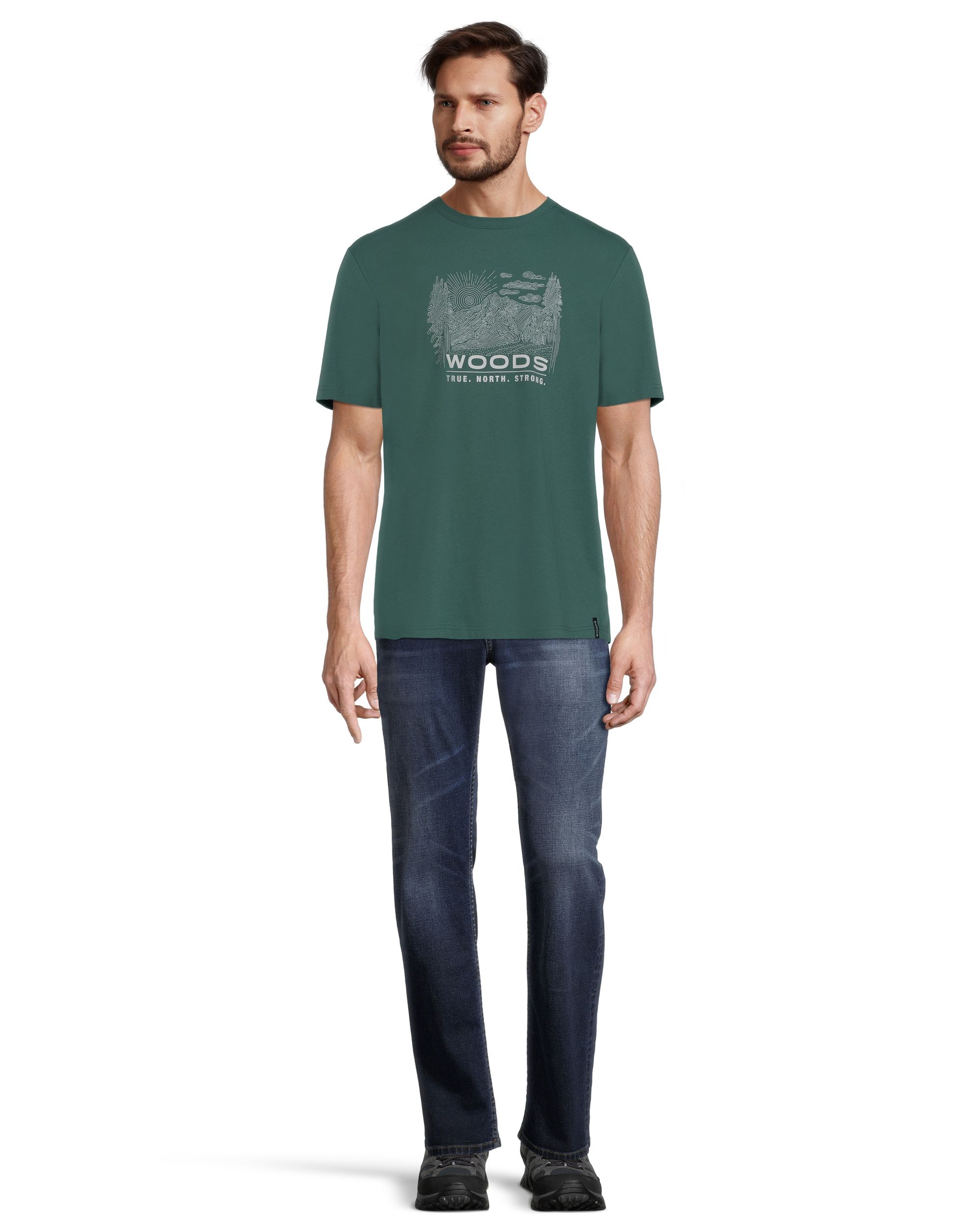 Woods Men's Cayley Graphic T Shirt