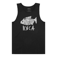 RVCA Men's Dead See Tank Front_Flat