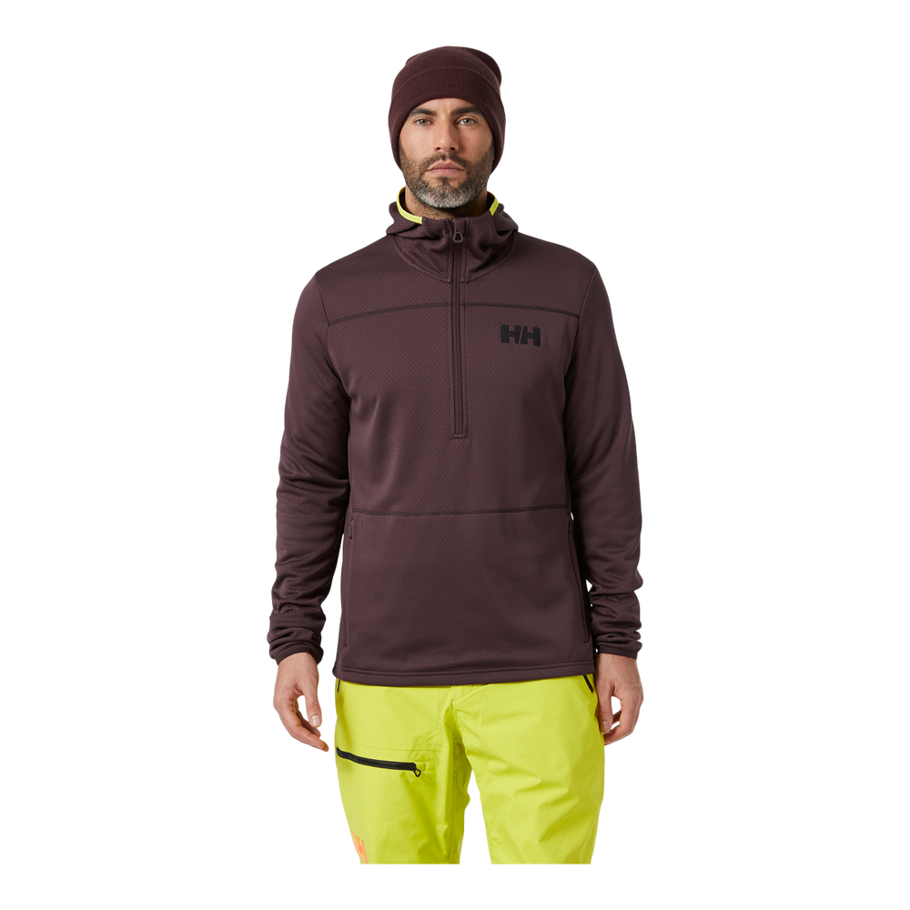 Helly Hansen Men's Powerdreamer Midlayer HalfZip Training Hoodie, Anti