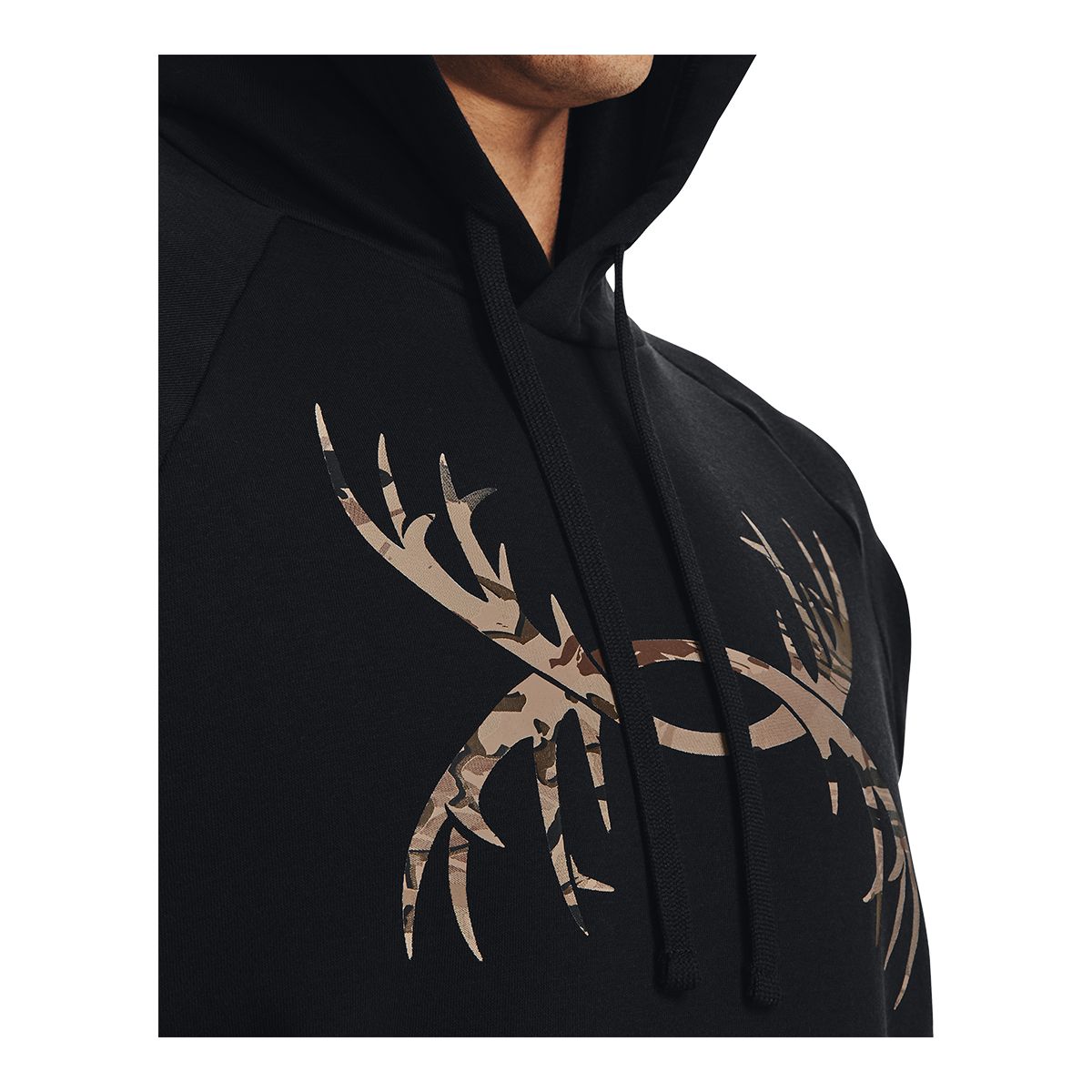 Under Armour Men's Rival Antler Pullover Hoodie