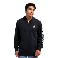 Burton Men's Elite Full Zip Hoodie Front_Flat