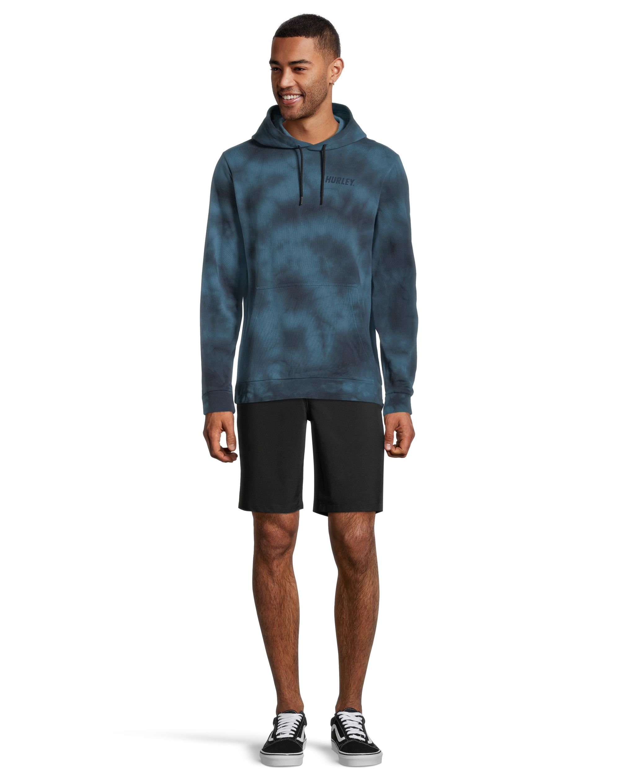 Hurley Men's Fastlane Tie Dye Summer Pullover
