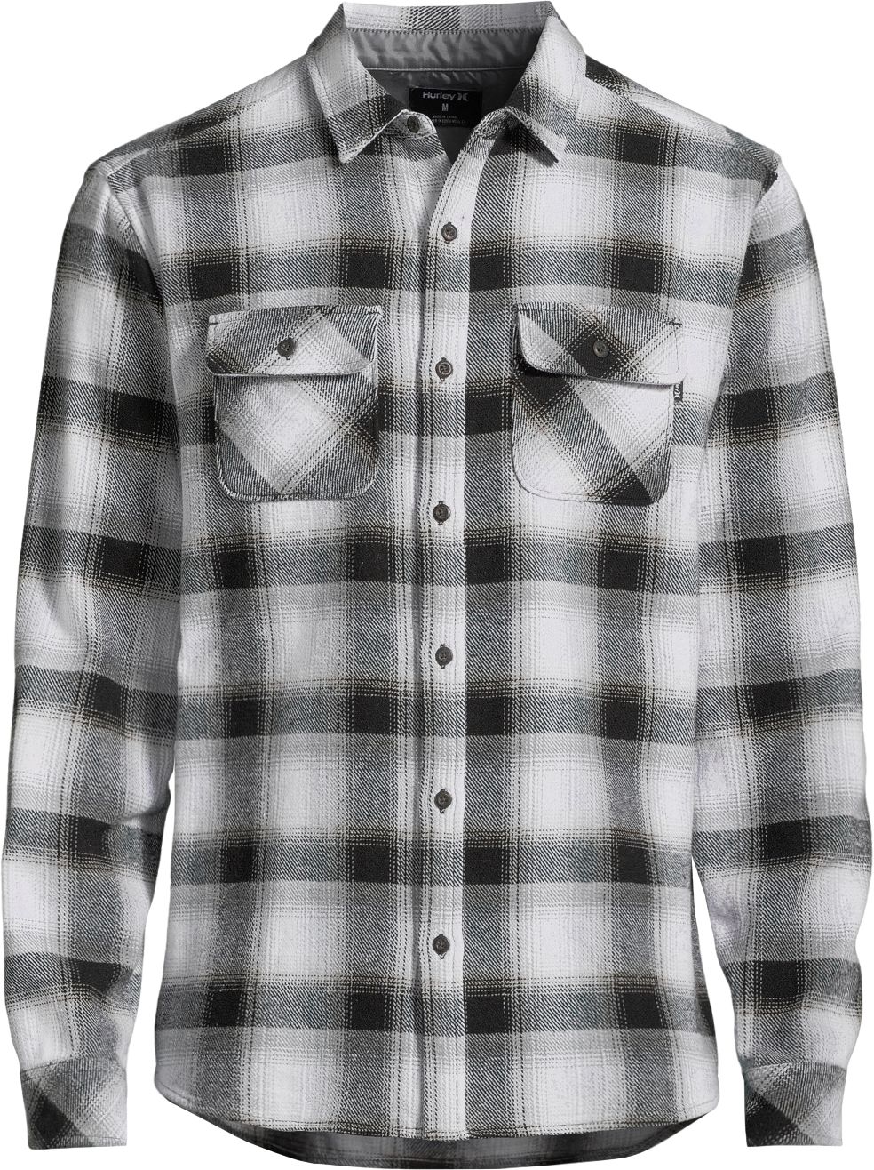 Hurley Men's Santa Cruz Heavyweight Long Sleeve Flannel
