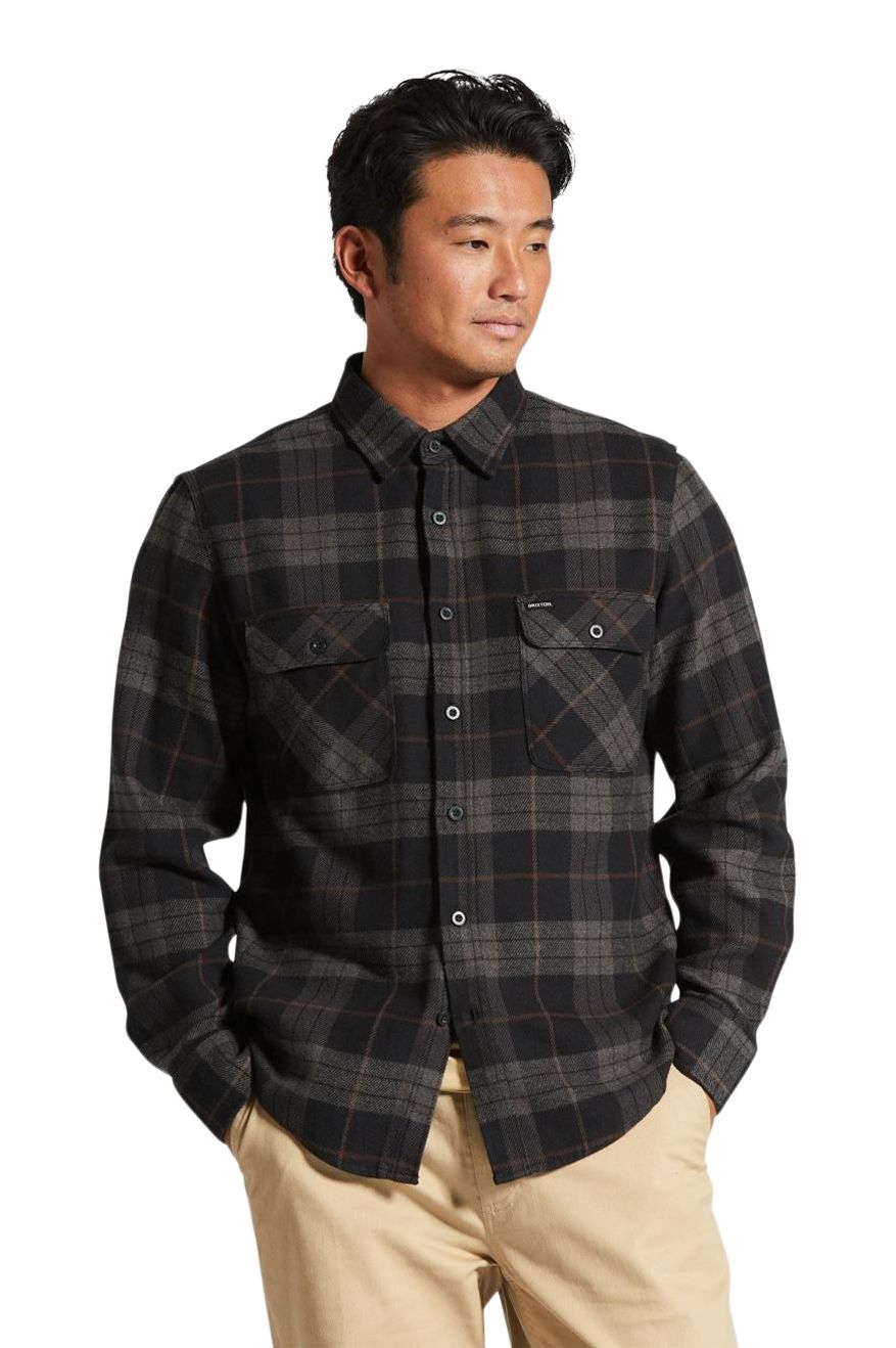 Brixton Men's Bowery Flannel Shirt