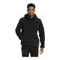 The North Face Men's Carbondale 1/4 Snap Fleece Top Front_Flat