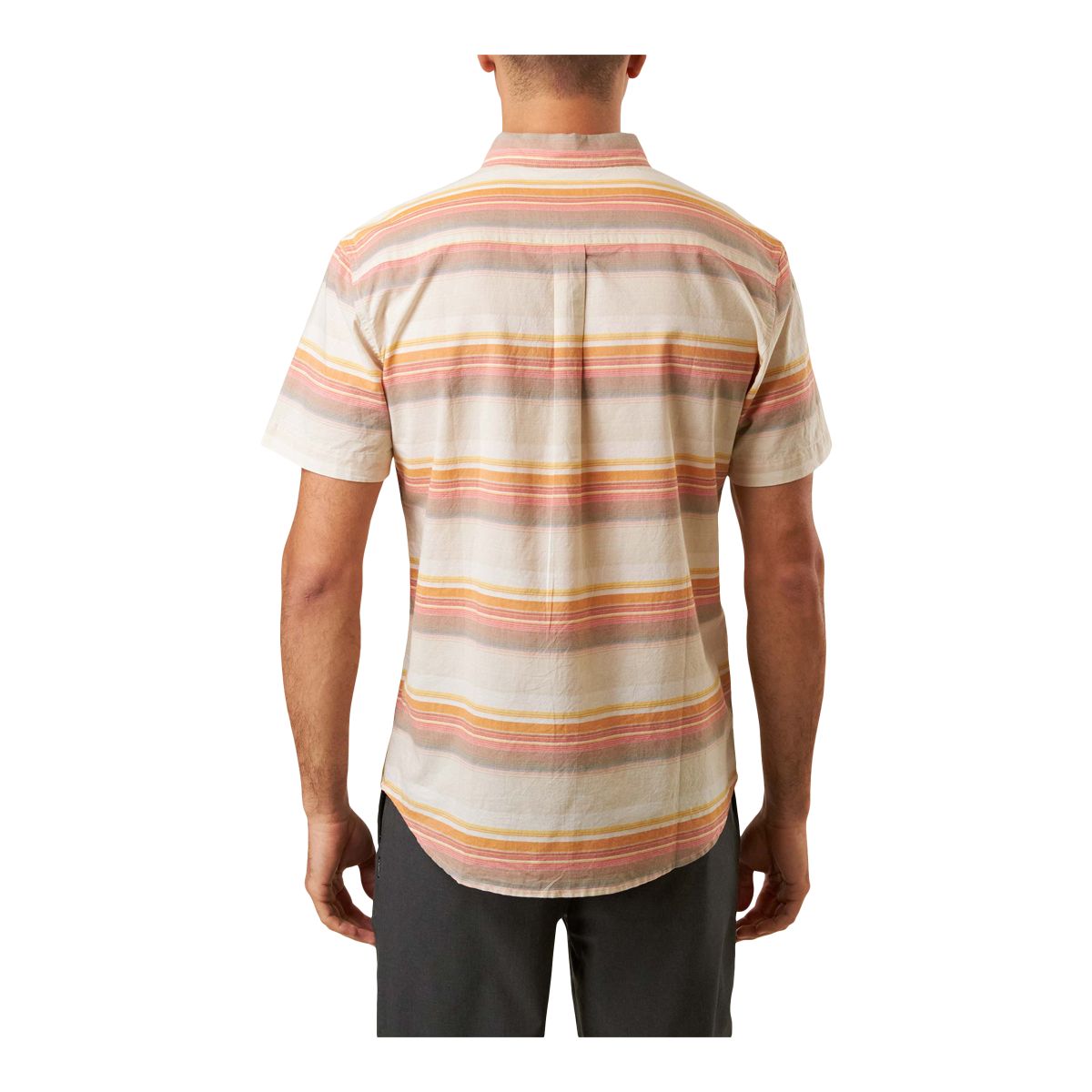 O'Neill Men's Alameda Stripe Short Sleeve Button Up Shirt