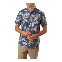 O'Neill Men's Sambisa Short Sleeve Button Up Shirt Front_Flat