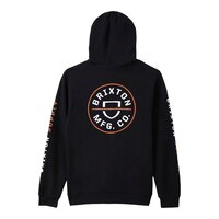 Brixton Men's Crest Pullover Hoodie Back_Flat