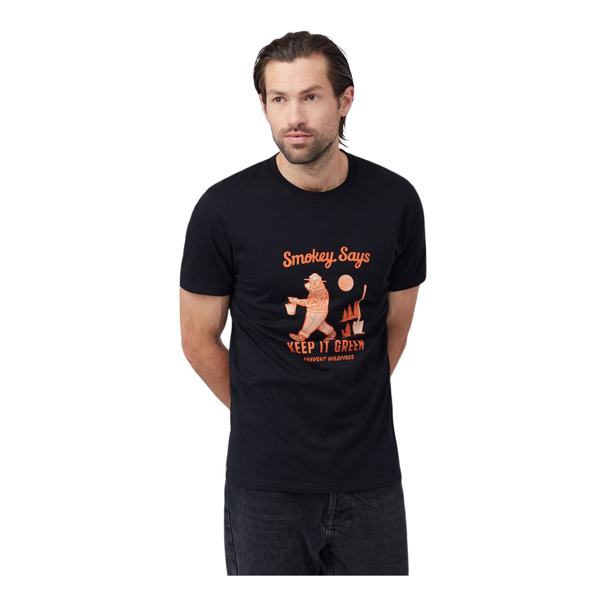 tentree Men's Smokey Says T Shirt