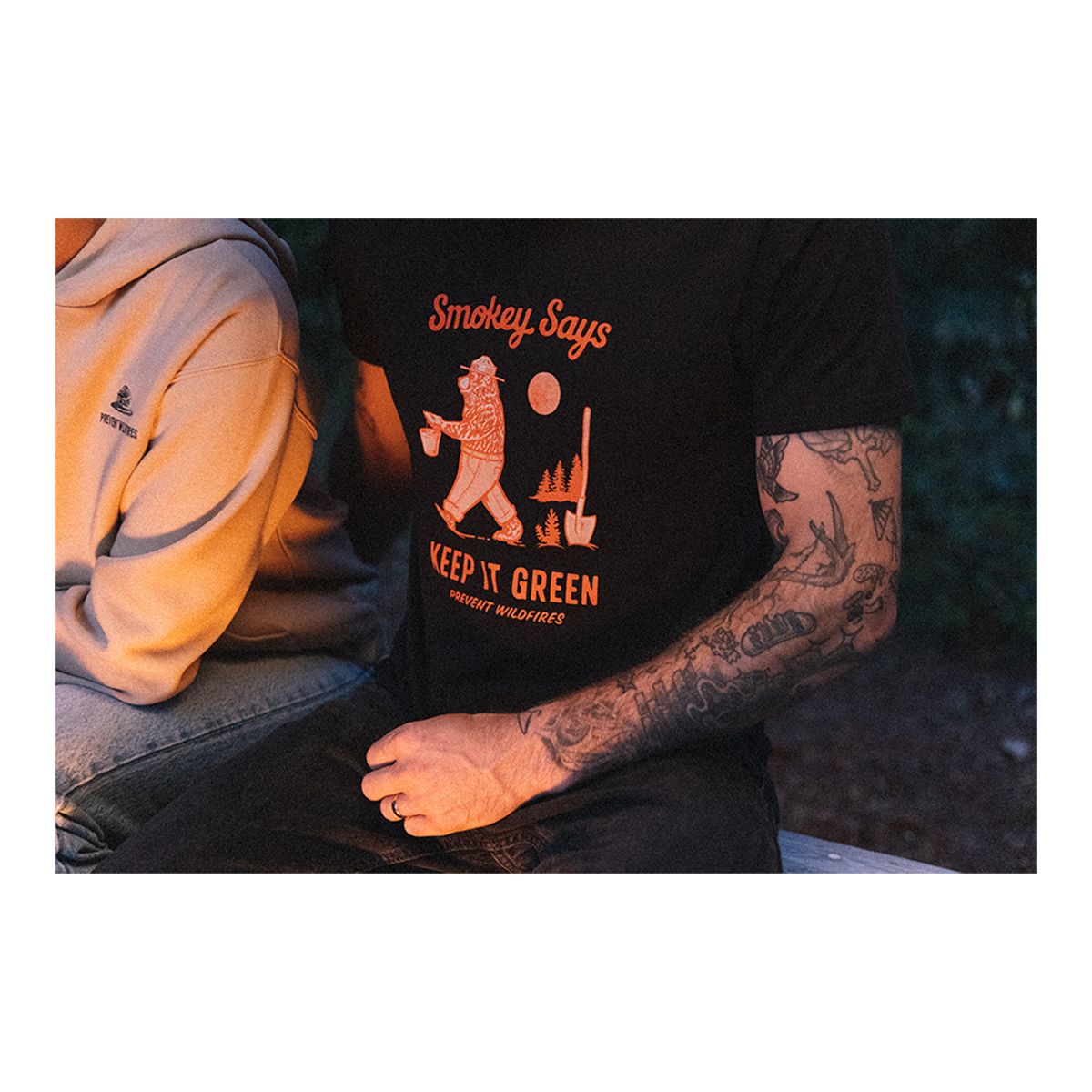 tentree Men's Smokey Says T Shirt