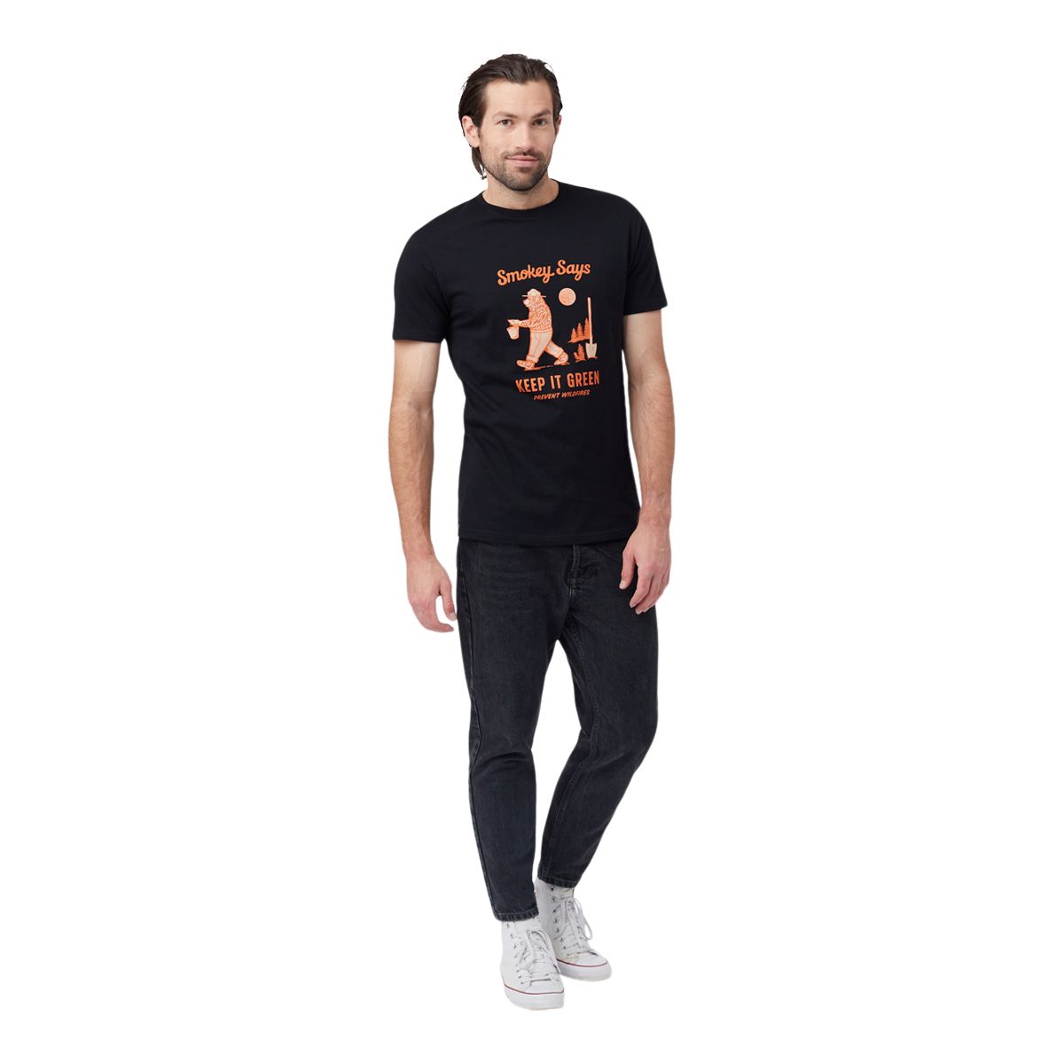 tentree Men's Smokey Says T Shirt