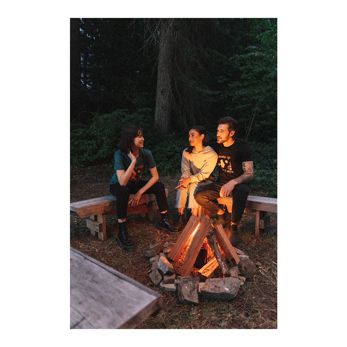 tentree Men's Smokey Says T Shirt