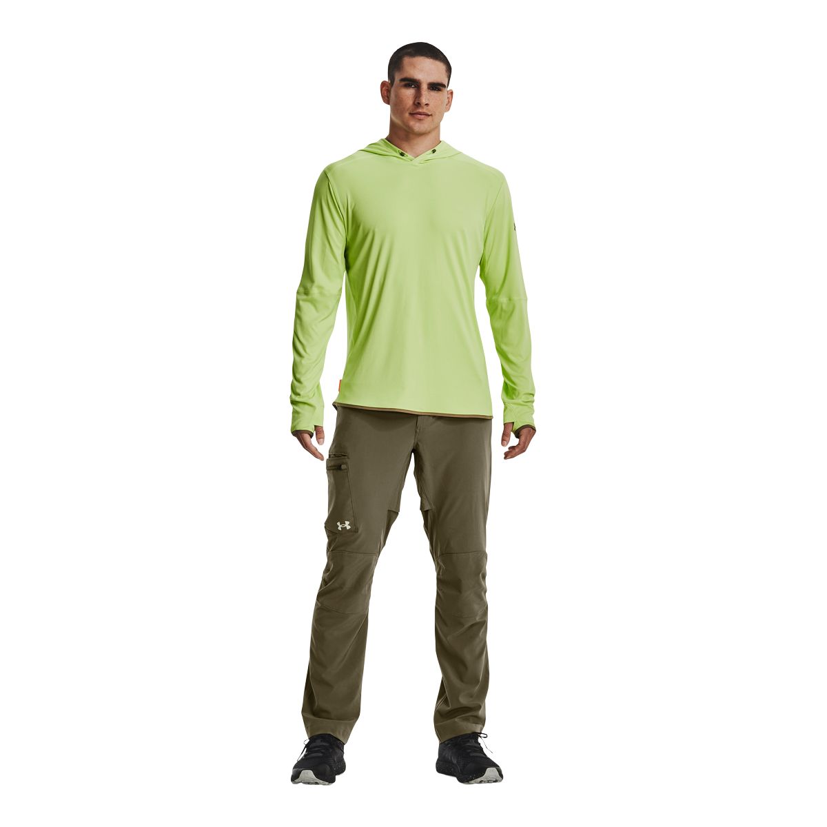 Under Armour Men's Iso-Chill Outdoor Trek Training Hoodie, UPF 50+