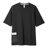 FWD Men's Pima T Shirt, Short Sleeve, Crew Neck, Cotton, Pocket Front_Flat