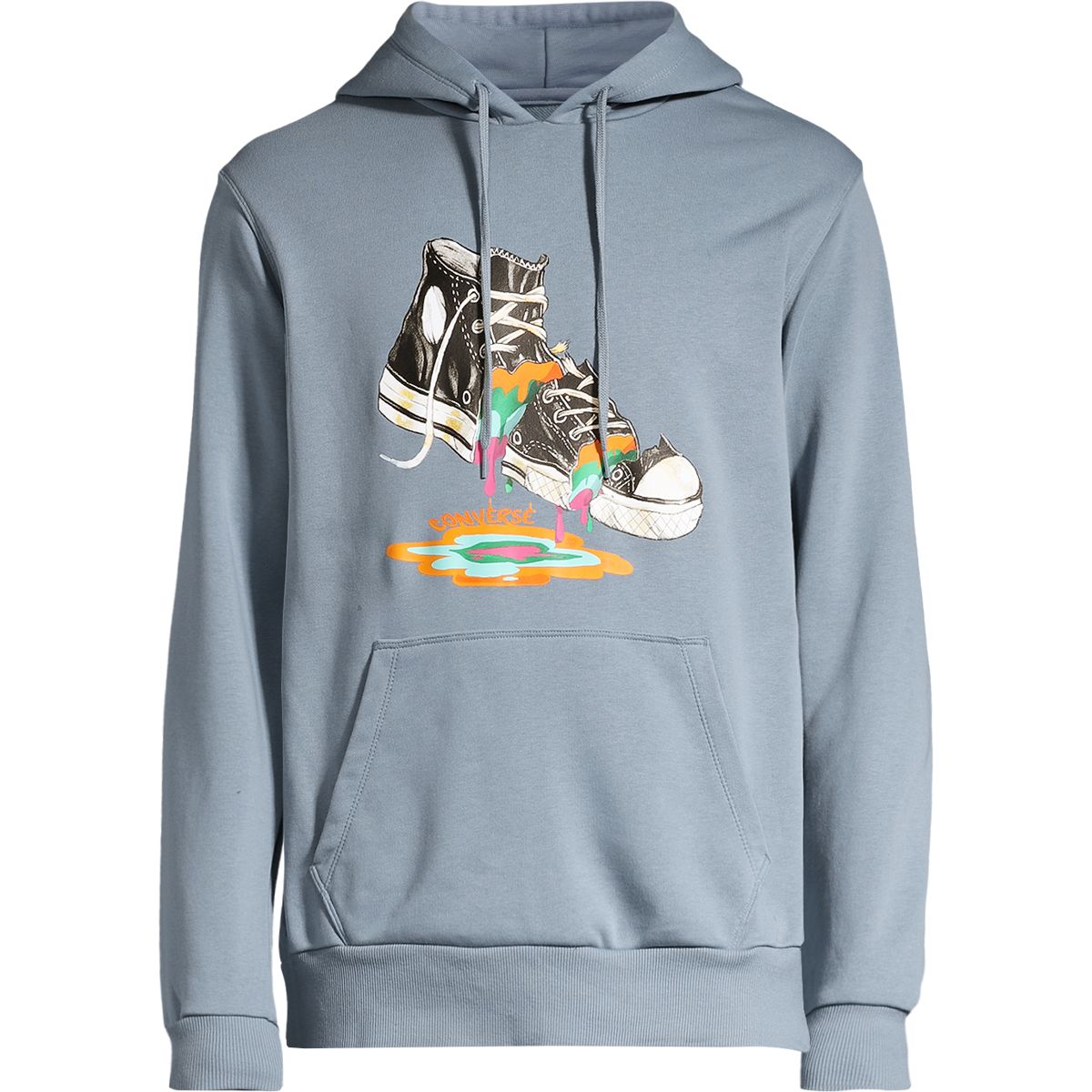 Converse Men's Paint Drip Graphic Pullover Hoodie