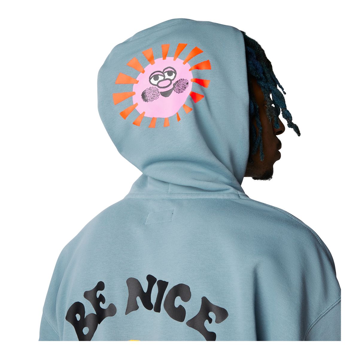 Converse Men's Be Nice Graphic Pullover Hoodie