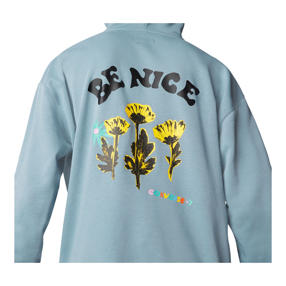 Converse Men's Be Nice Graphic Pullover Hoodie