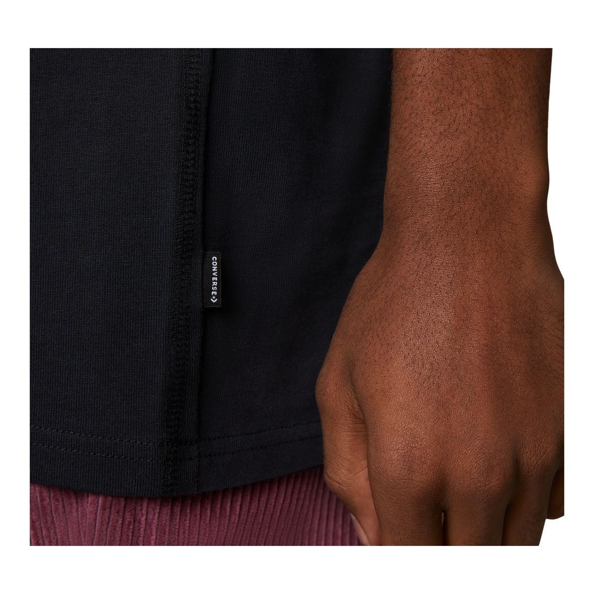 Converse Men's Stay Smiling T Shirt, Short Sleeve, Crew Neck, Cotton, Graphic, Box