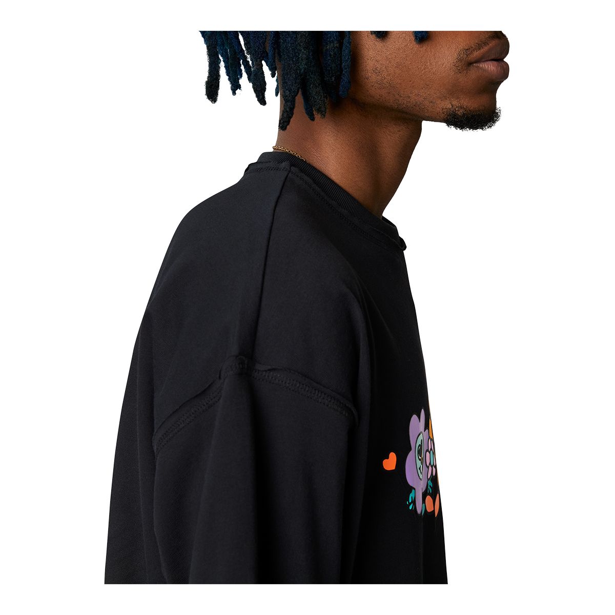 Converse Men's Stay Smiling T Shirt, Short Sleeve, Crew Neck, Cotton, Graphic, Box